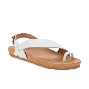 Soludos Maya Leather Toe-Ring Leather Upper Sandals
